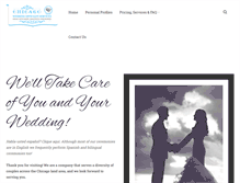 Tablet Screenshot of chicago-wedding-officiant.com